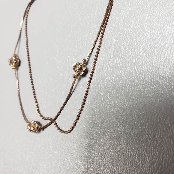 Unbranded gold tone 2 layer bracelet - Picture 3 of 5